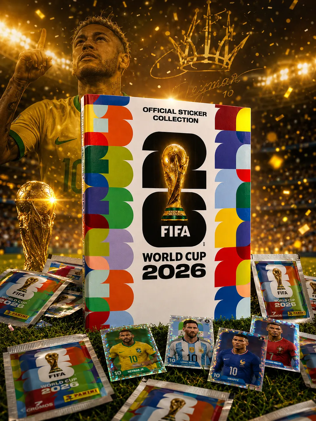 Pack de Figurinhas Copa 2026